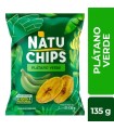 NATUCHIPS PLATANO VERDE  BOLSA 135G