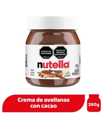 NUTELLA FERRERO VS350 GRAMOS