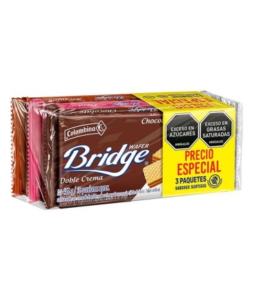OFERTA GALLETA WAFER BRIDGE STDOx3PQ P.ESP