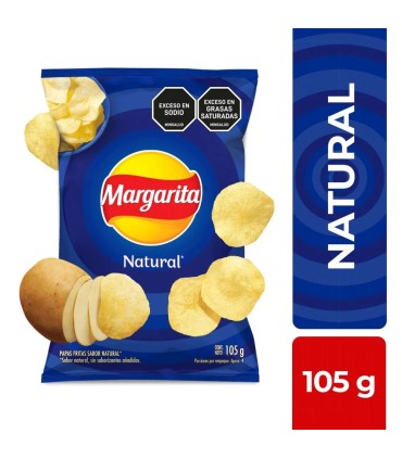 PAPA MARGARITA NATURAL FLIA PQ105 GRAMOS