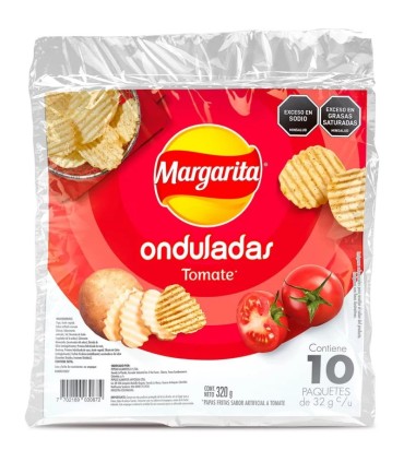 PAPA MARGARITA TOMATE PQ320Gx10 UNIDAD