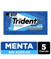 CHICLE TRIDENT MENTA SOBRE 5 UNIDADx8,5 GRAMOS