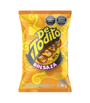 DETODITO MIX FLIA PQ165 GRAMOSxUND