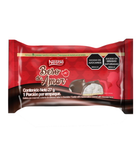 CHOCOLATE BESO DE AMOR NESTLEx27 GRAMOS
