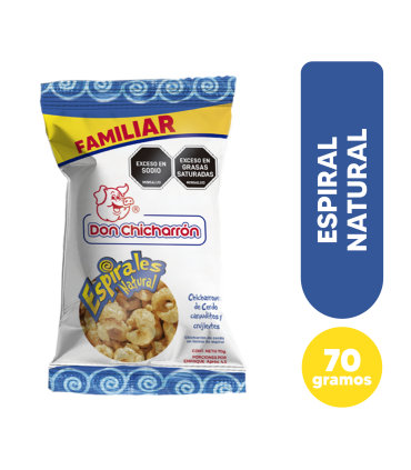 ESPIRAL DON CHICHARRON PQ100 GRAMOS