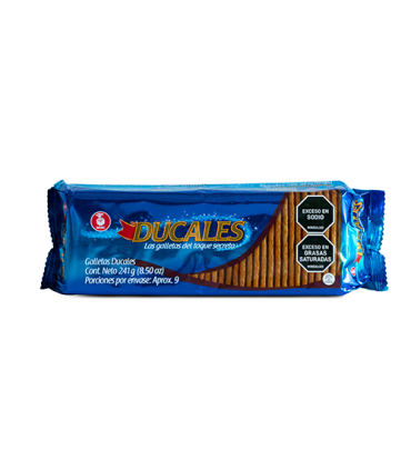 GALLETA DUCALES NOEL 2TCx204 GRAMOS
