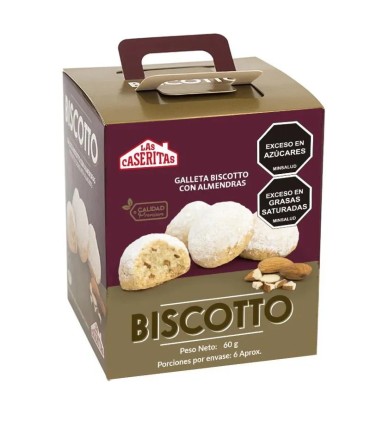 GALLETA BISCOTTO LAS CASERITASx110 GRAMOS