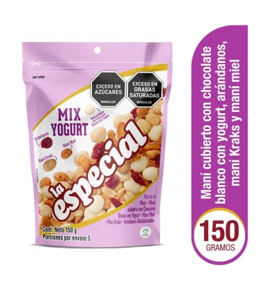 MANI LA ESPECIAL MIX YOGURT DOYPACK 150 GRAMOS