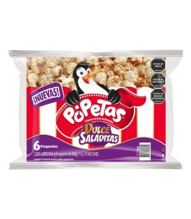 POPETAS DULCE SALADITA SEXTA PQx145,8 GRAMOS