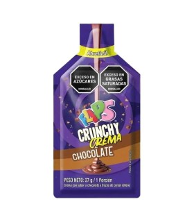 CREMA DE CHOCOLATE FLIPS CRUNCHYx27 GRAMOS
