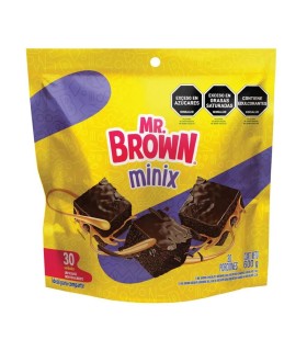 BROWNIE BIMBO MR BROWN MINIX  BOLSA 302 GRAMOS