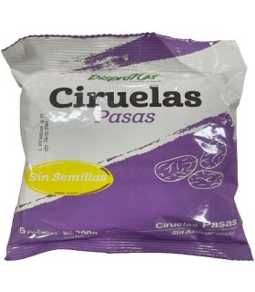CIRUELA PASAS SIN SEMILLAS DISPRONAT  BOLSA 200G