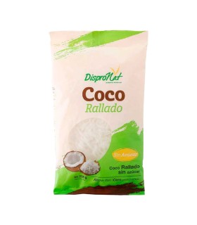 COCO RALLADO DISPRONAT SIN AZUCARUC  BOLSA 200G