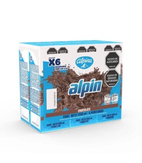 LECHE ALPIN CHOCOLATE 6U X 200ML C/U