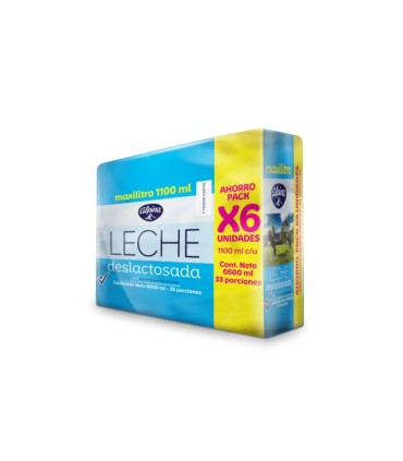 LECHE ALPINA DESLACTOSADA 6U x 1100ML