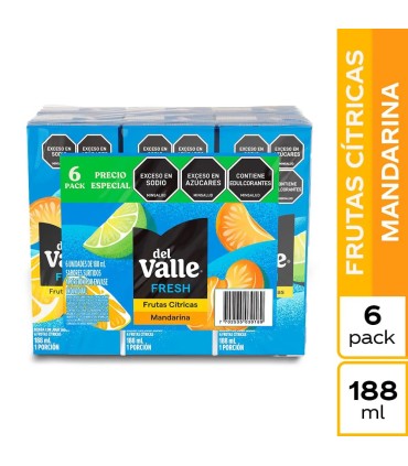 JUGO DEL VALLE FRESH 6U X 188ML