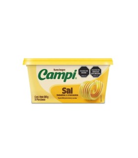 MARGARINA CAMPI CON SAL X 500GR