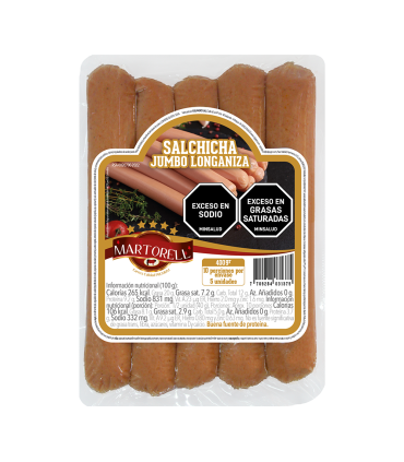 SALCHICHA MARTORELL JUMBO X 400GR