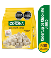 COBERTURA CORONA CHOCLTE BLANCOx500
