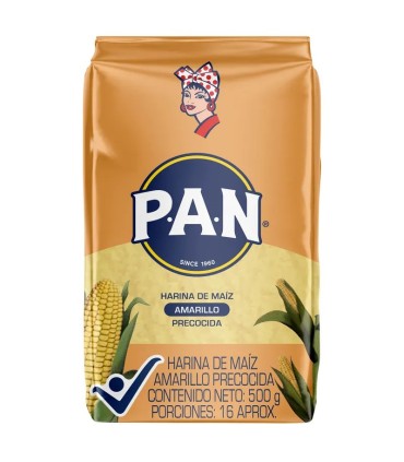HARINA PAN AMARILLAx500 GRAMOS