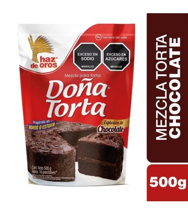 MEZCLA DONA TORTA CHOCOLATE CAJA 500 GRAMOS
