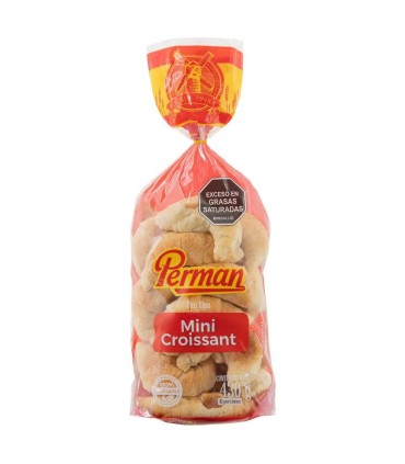MINI CROISSANT PERMAN  BOLSA 430 GRAMOSx20 UNIDAD