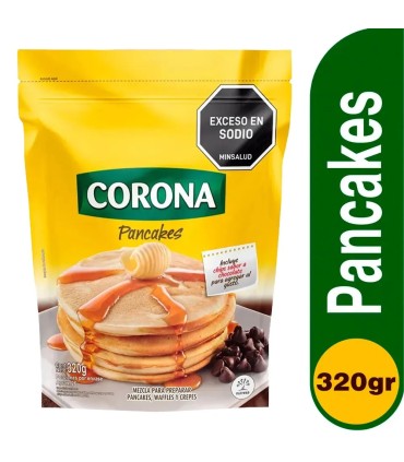 PANCAKES CORONA MEZCLA LISTA CAJA 320G