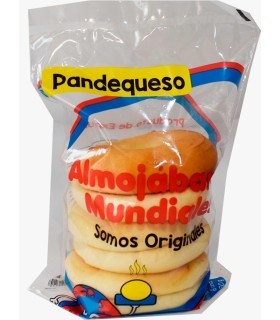 PANDEQUESO MUNDIALES ROSCA PQ6 UNIDADx360 GRAMOS