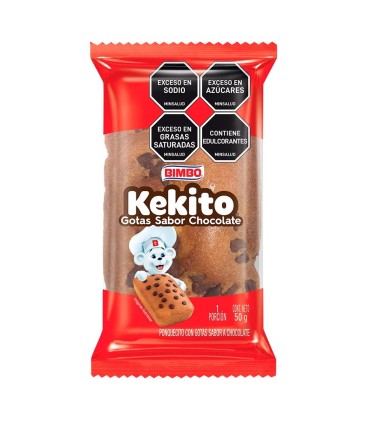 PONQUE BIMBO GOTAS DE CHOCOLATE 50GxUN