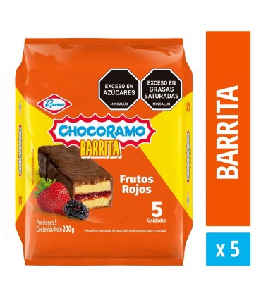 PONQUE CHOCORAMO CON MERMELADA  BOLSA 200G