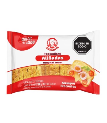 TOSTADITA SUSANITA  BOLSA 180GxUN
