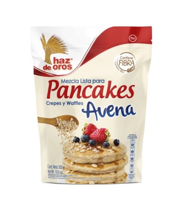 PANCAKES HAZ DE OROS AVENA  BOLSA 300 GRAMOS