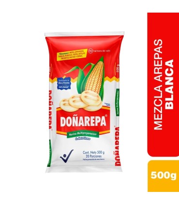DONAREPA BLANCA  BOLSA 500 GRAMOS