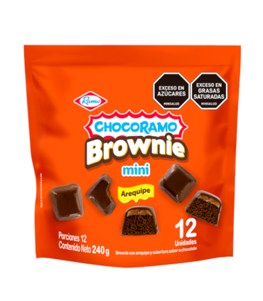 CHOCOBROWNIE RAMO MINI BOLSA 12 UNIDADx240 GRAMOS