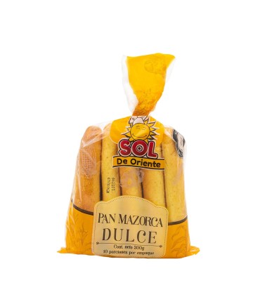 PAN MAZORCA SOL DE ORIENTE PQ x10 UNIDAD