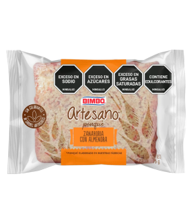 PONQUE BIMBO ARTESANO ZANAHORIA ALMEx75G