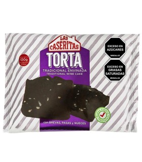 TORTA LAS CASERITAS PORCIONx100 GRAMOS