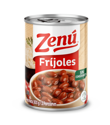 FRIJOLES ZENU LATA X 300GR