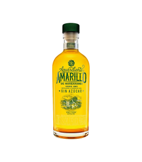 AGUARDIENTE AMARILLO DE MANZANARES 24° BOTELLA X 375ML