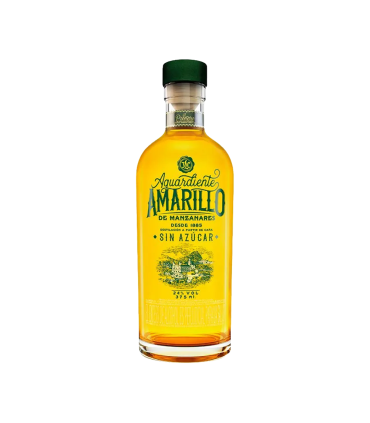 AGUARDIENTE AMARILLO DE MANZANARES 24° BOTELLA X 375ML