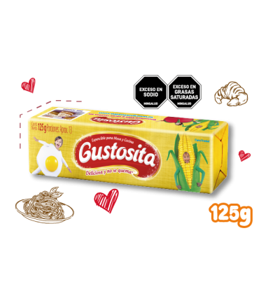 ESPARCIBLE GUSTOSITA BARRA X 125GR