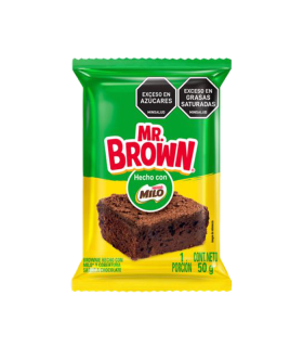 BROWNIE MR BROWN CON MILO X 50GR