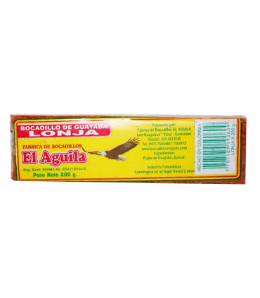 BOCADILLO EL AGUILA LONJA BARRA X 200GR