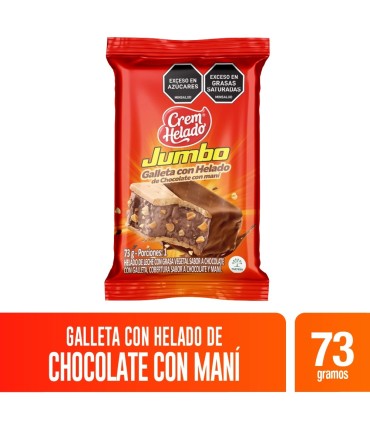 GALLETA CREMEHELADO JUMBO x 73GR