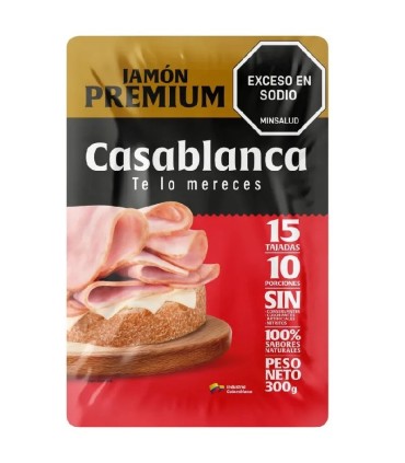 JAMON PREMIUM CASABLANCA CERDO x 300GR