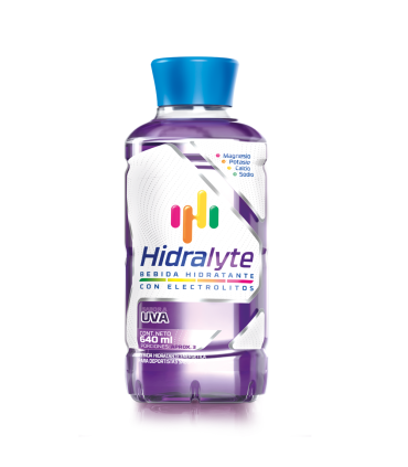 SUERO HIDRALYTE UVA PET x 640ML