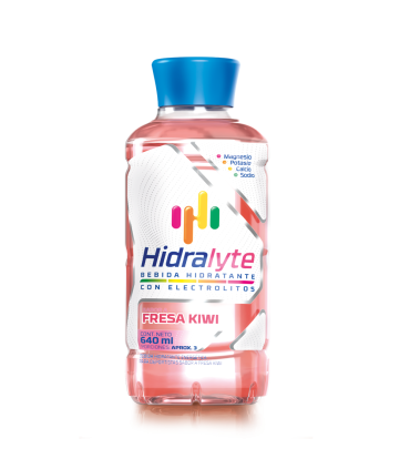SUERO HIDRALYTE FRESA KIWI PET x 640ML