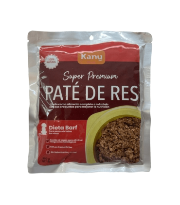 PATE DE RES KANU PERROS DOYPACK x 300GR