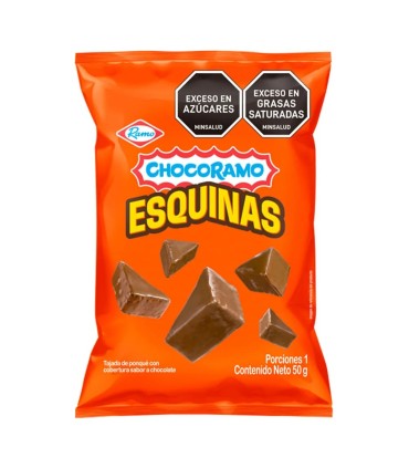 PONQUE CHOCORAMO ESQUINASx50 GRAMOS