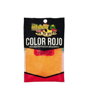 COLOR ROJO LA ALDEA ZIPPER x 60GR